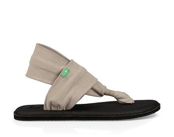 Sanuk Yoga Sling 2 Light Women's Sandals Light Beige | Canada 26DFM